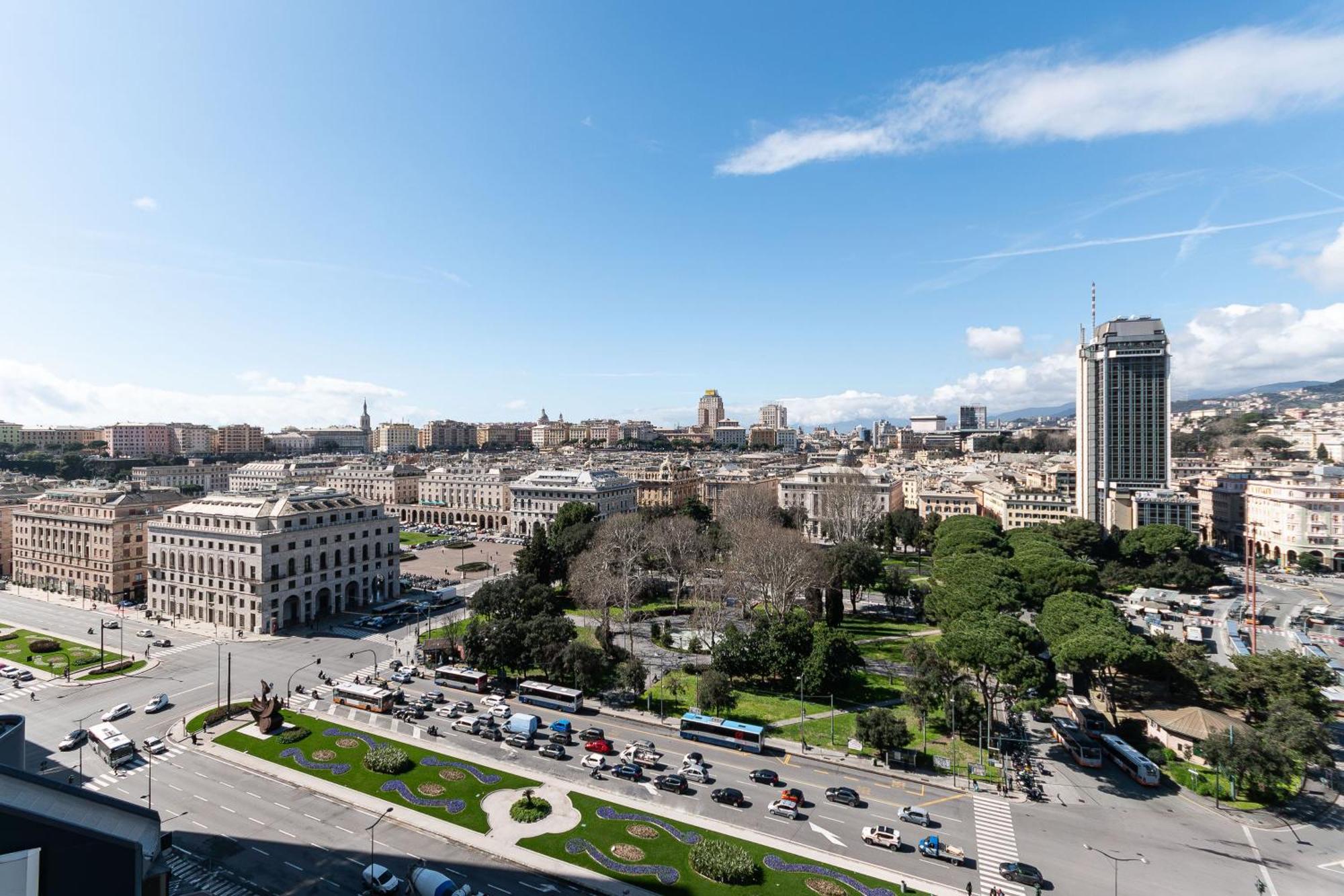 Free Parking In Luxury Suite With City View - Steps To Brignole Train Station Генуя Экстерьер фото